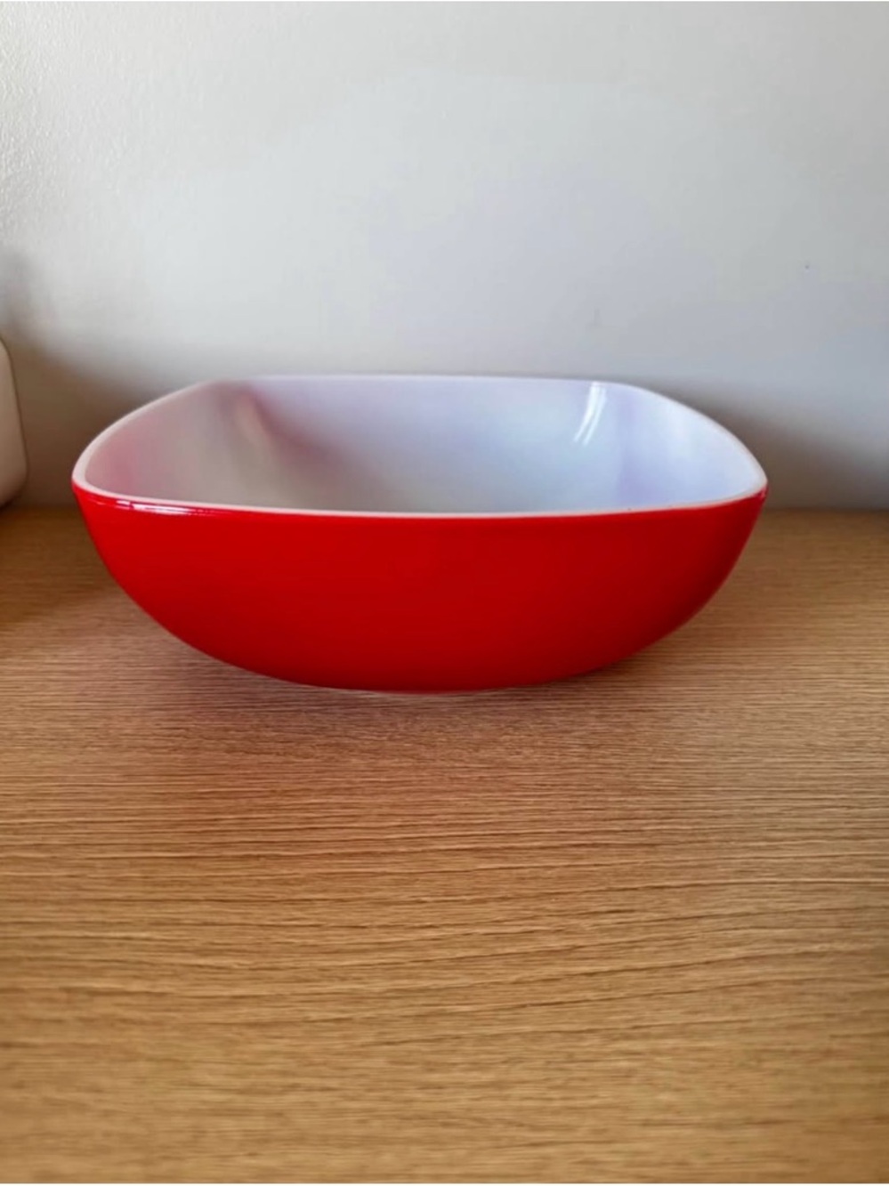 Pyrex Red and White Hostess Dish Set